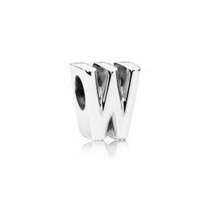 Charm berloques PANDORA Letra W - 797477 Charm berloques PANDORA Letra W - 797477
