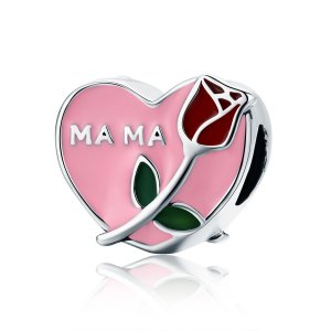 Charm Confissão de amor maternal estilo Pandora - SCC652 Charm Confissão de amor maternal estilo Pandora - SCC652