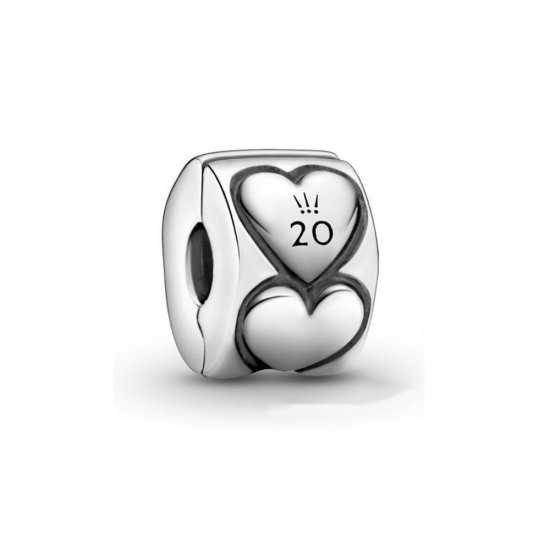Clipe Pandora 2020 Limited Edition Hearts Pandora - 799006C00  Clique na imagem para fechar