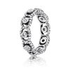 Anel PANDORA de Prata com Zircônia Cúbica - 190881CZ