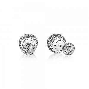 Brinco PANDORA Pavê Glamour - 290737CZ Brinco PANDORA Pavê Glamour - 290737CZ