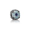 Charm PANDORA de Prata Esmaltado Flor Azul - 790433EB