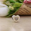 Charm berloques Coração PANDORA Signature - 796233CZ