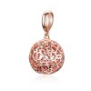 Pendente Trevo de movimento estilo Pandora Rose - SCC1127 Pendente Trevo de movimento estilo Pandora Rose - SCC1127