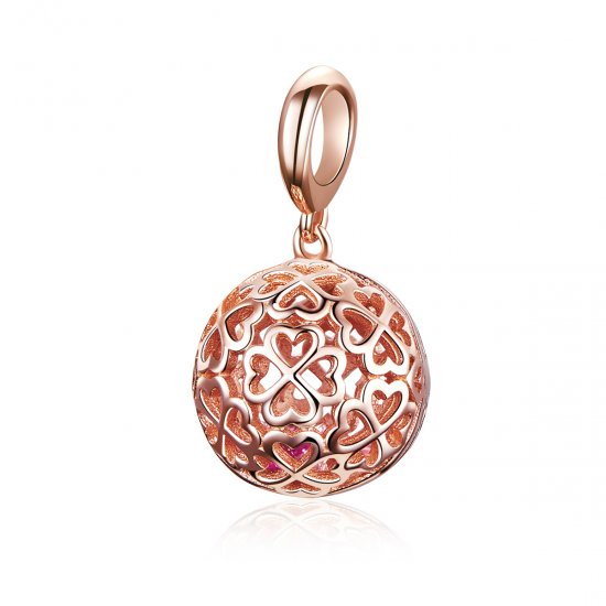 Pendente Trevo de movimento estilo Pandora Rose - SCC1127  Clique na imagem para fechar