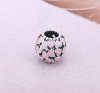 Charm PANDORA de Prata e Ouro Vazado Multi Corações - 791283EN40