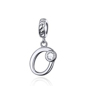 Charm Pendente Numero 0 estilo Pandora - SCC1183-O Charm Pendente Numero 0 estilo Pandora - SCC1183-O