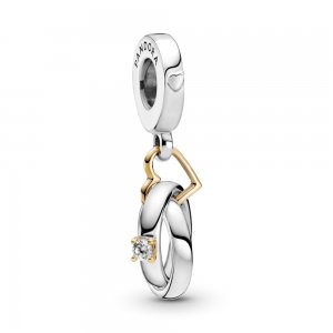 Charm Pendente Alianças De Casamento - 799319C01