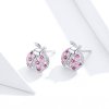 Brincos Petit Joaninha estilo Pandora - SCE715