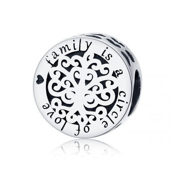 Charm Árvore Genealógica Espumante estilo Pandora - SCC1324  Clique na imagem para fechar