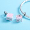 Charm Aliança de casamento estilo Pandora - SCC549