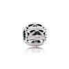 Charm berloques PANDORA Doce Laço Rosa - 791778EN40