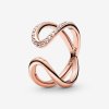 Anel Aberto Pandora Rose Infinito Brilhante - 188882C01 Anel Aberto Pandora Rose Infinito Brilhante - 188882C01