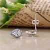 Brinco PANDORA Delicada Gota de Água Brilhante - 296252CZ
