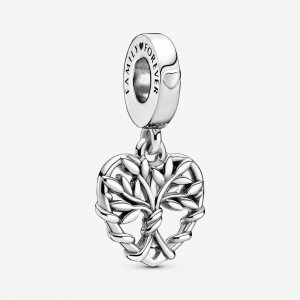 Charm Pendente De Coração E Árvore Da Família - 799149C00