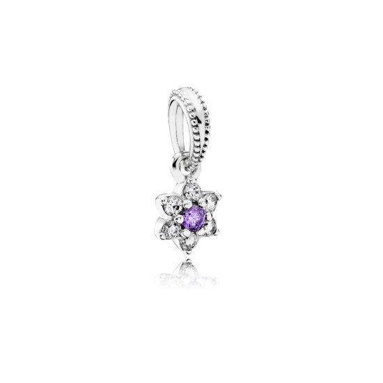Pingente PANDORA Forget-me-Not Flor da Recordação - 791833ACZ  Clique na imagem para fechar
