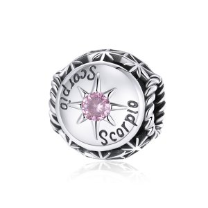 Charm Escorpião Brilhante estilo Pandora - SCC1725-3 Charm Escorpião Brilhante estilo Pandora - SCC1725-3