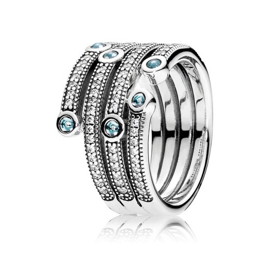 Anel PANDORA Oceano - 191002CZF  Clique na imagem para fechar