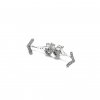 Brincos Sparkling Wishbone Heart Pandora - 299280C01