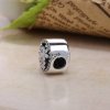 Charm berloques Pandora de prata Flores poéticas