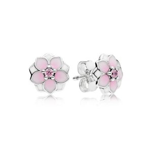 Brincos PANDORA Flor de Magnólia - 290739PCZ