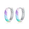 Brinco Argolas Deslumbrar estilo Pandora - SCE1085 Brinco Argolas Deslumbrar estilo Pandora - SCE1085
