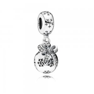 Charm PANDORA Bola de Natal - 791410CZ Charm PANDORA Bola de Natal - 791410CZ