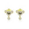 Brincos Petit Urso fofo estilo Pandora - SCE788