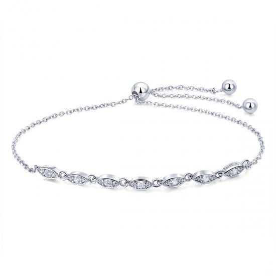 Pulseira Beleza da simplicidade estilo Pandora - SCB086  Clique na imagem para fechar