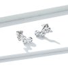 Brincos Petit Elegância Brilhante estilo Pandora - BSE235
