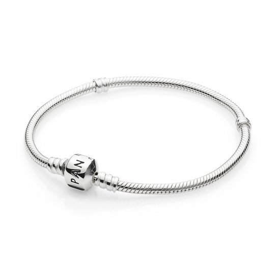 Pulseira pandora prata de Lei - 590702HV  Clique na imagem para fechar