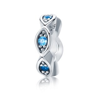 Separador Olhos brilhantes estilo Pandora - SCC513 Separador Olhos brilhantes estilo Pandora - SCC513