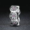 Separador Guirlanda Rosa estilo Pandora - SCC101