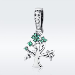 Charm Pendente Árvore da vida estilo Pandora - SCC117 Charm Pendente Árvore da vida estilo Pandora - SCC117