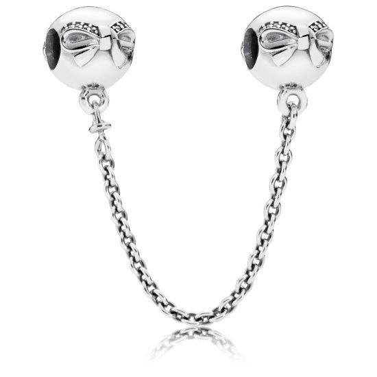 Corrente de Segurança PANDORA Laço - 791780CZ - Contas  Clique na imagem para fechar
