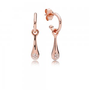 Brincos Pandora de PANDORA Rose Moderno LovePods ™