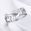 Anel Gatos felizes life Pandora - SCR473