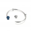 Bracelete Rigido Aberto planeta azul e globo Pandora - 599223C01