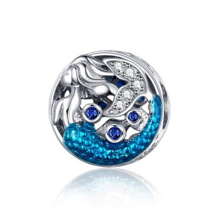 Charm Esperando pela sereia estilo Pandora - SCC1209 Charm Esperando pela sereia estilo Pandora - SCC1209