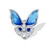 Charm Borboleta colorida estilo Pandora - BSC405 Charm Borboleta colorida estilo Pandora - BSC405