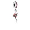 Charm PANDORA de Prata Pendente Flamingo - 791294CZS