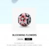 Charm Flor desabrochando estilo Pandora - SCC1707