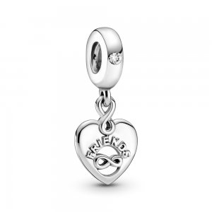 Charm Pendente Coração Amigas Para Sempre - 799294C01