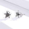 Brincos Petit Flores de amor de borboleta estilo Pandora - SCE887