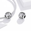 Charm Flores com orifícios, letra X estilo Pandora - SCC1444-X