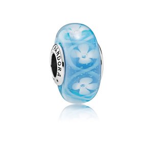 Conta PANDORA Murano Jardim Azul - 791666