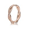 Anel PANDORA ROSE Brilho Entrelaçado - 180892CZ