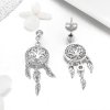 Brinco Árvore da Vida e Apanhador de Sonhos estilo Pandora - SCE457
