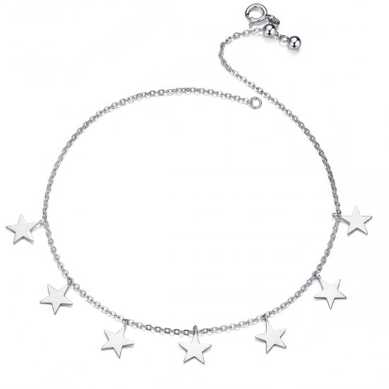 Tornozeleira Estrelas - SCT008  Clique na imagem para fechar