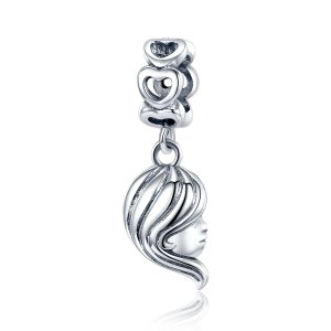 Charm Pendente Mãe e filha estilo Pandora - BSC275 Charm Pendente Mãe e filha estilo Pandora - BSC275